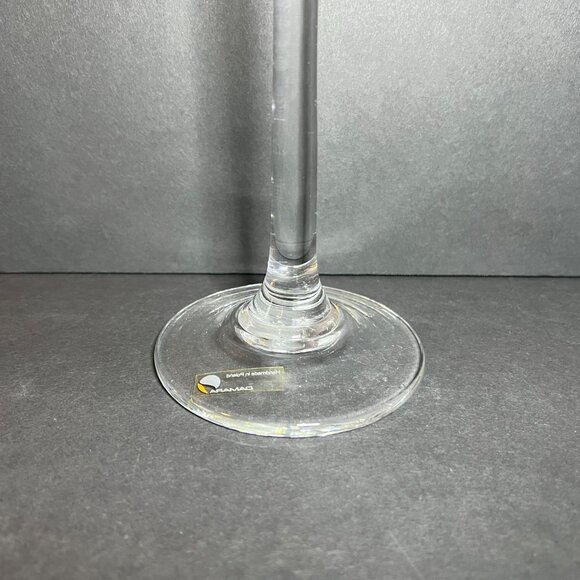 Vintage MCM Rare Damara Decorative 15.5" Tall Black Top Crystal Candle Holder - Picture 4 of 6